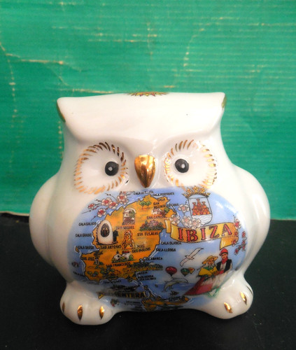 Vintage spardose eule - vintage, form