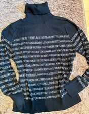 G-Star JACQUARD STRIPE TURTLE Pullover All Over Print S Unisex NEU