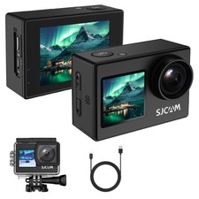 Action Cam 4K WiFi Sports Action Kamera 16MP Helmkamera SJCAM SJ4000 Dual Screen