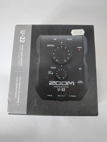 Zoom portable handy audio - u-22,