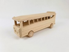 Bus, Holzauto, Holz LKW