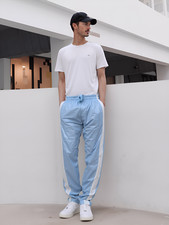 High-Gloss Athletic Joggers