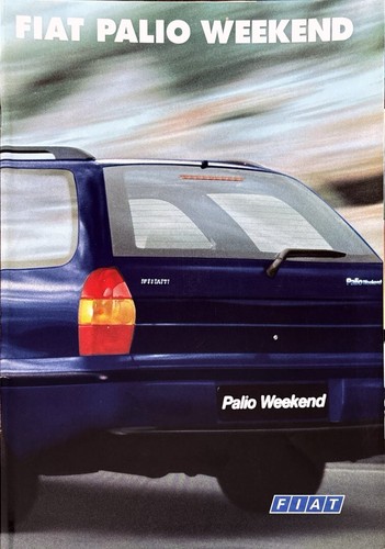 Fiat palio weekend - fiat, prospekt