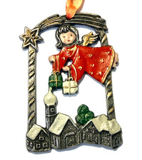 Zinn Christbaumschmuck Engel