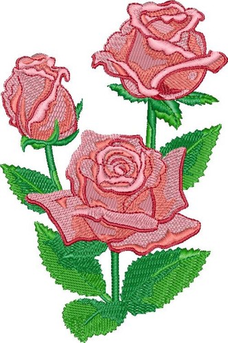 Stickdatei embroidery rosen - stickdatei/embroidery,