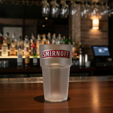 Smirnoff vodka acryl - acryl, becher