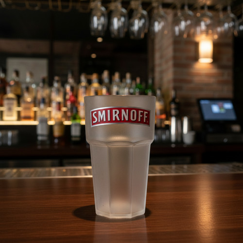 Smirnoff vodka acryl becher - vodka,