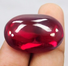 Natürlicher 60,80 ct roter
