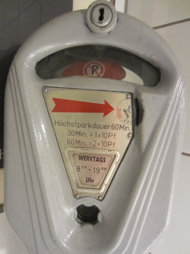 Kienzle parkuhr mit standfuß - parkuhr,