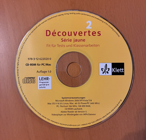 Decouvertes serie jaune - jaune, 2