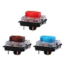 Gateron Mechanical Keyboard Low Profile Switch Red Blue Brown Shaft KS-27 Slim