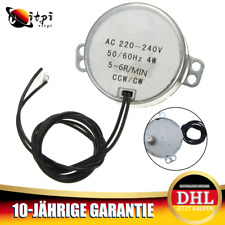AC 220-240V 4W Synchronmotor Pyramidenmotor Drehscheibenmotor 50-60Hz 5-6RPM/min