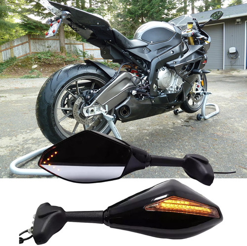 Paar motorrad led spiegel - paar,