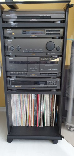 Phonoschrank mit radio - phonoschrank,