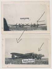 2 x Foto Flugzeug Flugzeug He