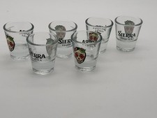 6 x Sierra Tequila Shot Glas