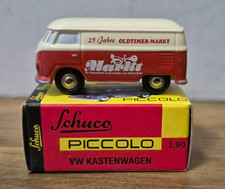 Schuco Piccolo Volkswagen VW T1 Bulli Kastenwagen 1:90 in OVP Oldtimer Markt