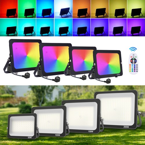 Rgb led fluter - fluter, 100w