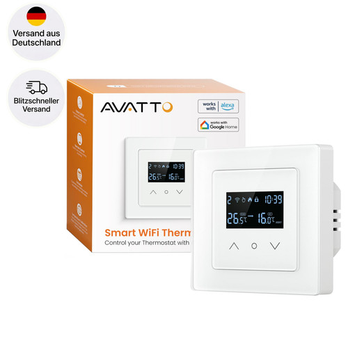 Smart wlan thermostat - thermostat, 55x55mm