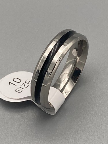 Band ring edelstahl 6mm - edelstahl,