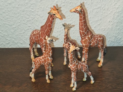 Schleich giraffenfamilie - giraffenfamilie,
