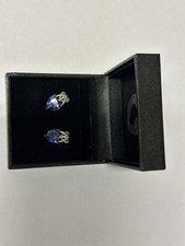 925 ECHT SILBER Blauer Mystik