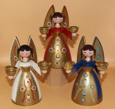 Lichterengel reichlich bemalt