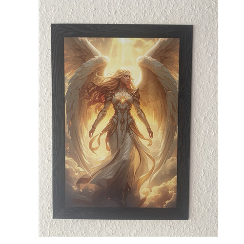 Fantasy wandbild engel - wandbild,