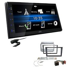 JVC Autoradio Touchscreen Bluetooth für Renault Trafic II 2001-2010 schwarz