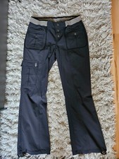 Free People, Cargohose, Gr. M, schwarz