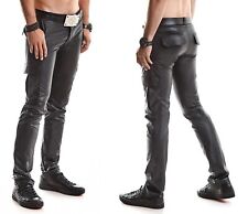 REGNES RFP WETLOOK  CARGO HOSE MATT cargohose kunstleder clubwear gothic schwarz