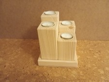 Kerzenständer - 4 Teelichter - Adventskranz - Weihnachten ( 11771 )