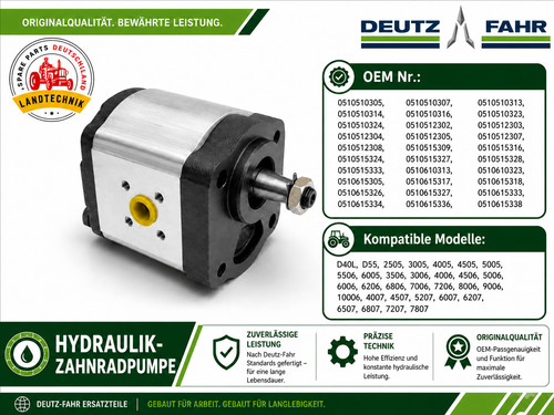 Deutz hydraulikpumpe 16cc khd - 16cc,