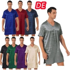 Herren satin nachthemd - de,