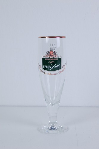 Beer glass herrnbrau - beer,