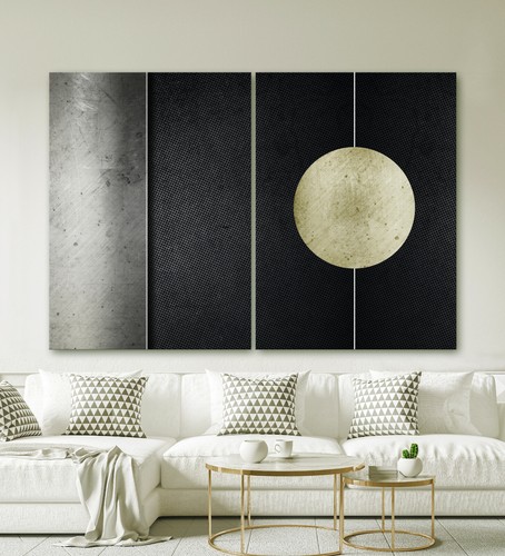 Abstrakt leinwand bild set - abstrakt, bild-set