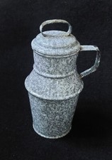 Alte Emaille Kanne Milchkanne