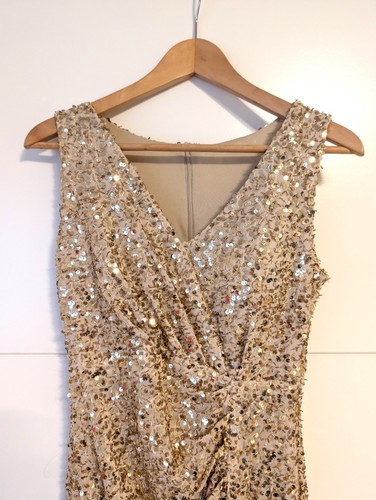 Glamouröses paillettenkleid - glamouröses,