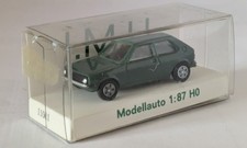 I.M.U. H0 (1:87)  Modellauto 11001 - Volkswagen VW Polo grün  -OVP - unbenutzt