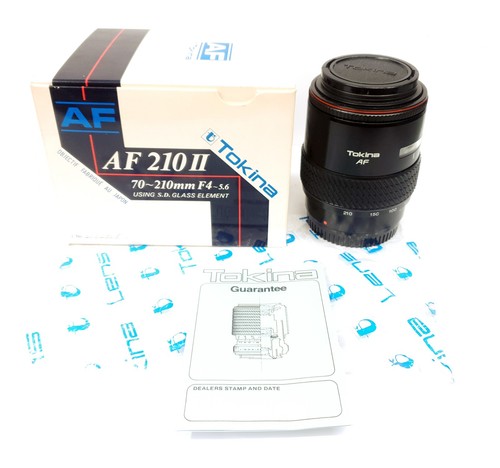 Sony fit tokina 70 210mm - af, 70-210mm