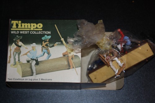 Timpo minibox cowboys log - minibox,