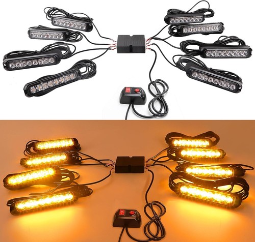 8x8led warnlicht frontblitzer - 8x8led,