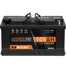 EXAKT Autobatterie 12V 105AH
