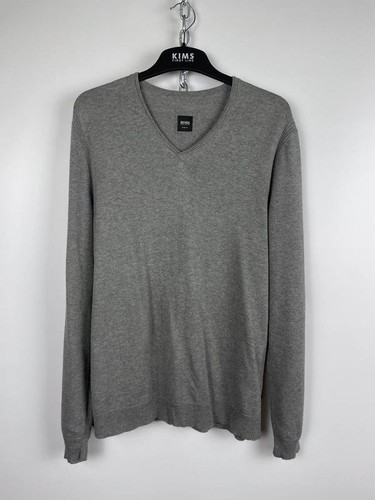 Men hugo boss sweater grey - sweater,