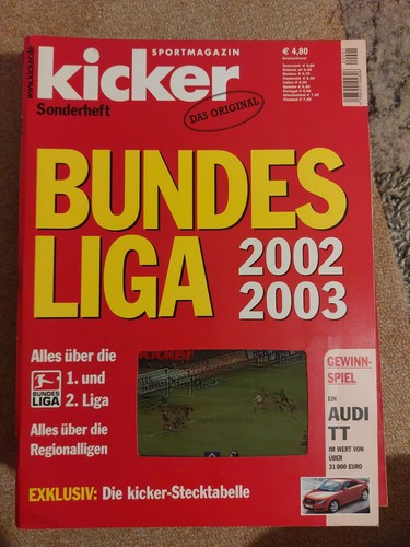 Kicker sonderheft bundesliga - -,