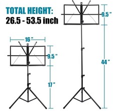 Notenständer Metall Klappbar