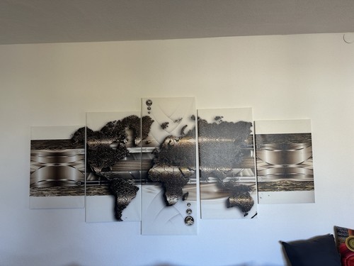 Weltkarte wand deko xxl - wand,