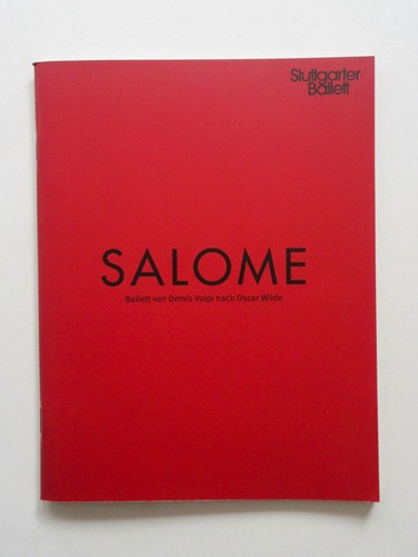 Programmheft salome demis - programmheft, "salome"
