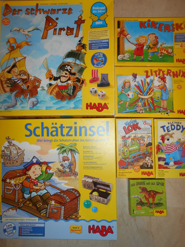 Haba spiele der schwarze - 7, spiele: