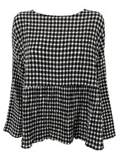 CUCU' LAB Damen Bluse kariert